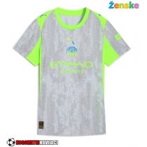 Ženske Nogometnih dresov Manchester City Tretji 2025-26 Kratki rokavi